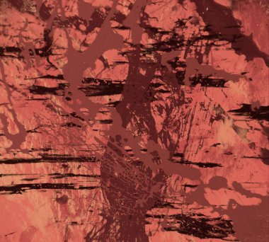 Metin için yeri olan boya lekeleriyle soyut arkaplan   