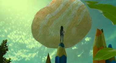 bahçede vintage adam