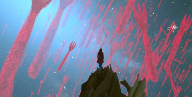 için alan ile grunge arka plan