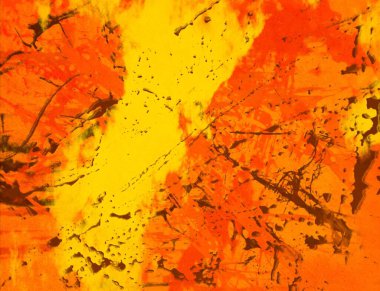 metin için alan ile arka planda soyut renkli lekeler