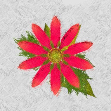 kopya alanı ile arka plan için sanatsal renkli illüstrasyon