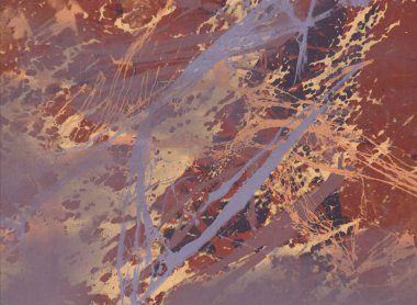 Boya lekeleriyle soyut arkaplan