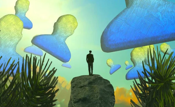 Kumsalda güzel bir kuş