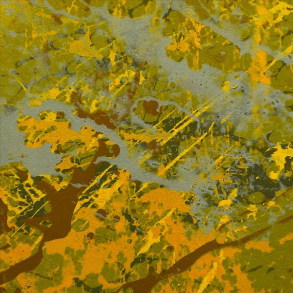 Arkaplanda soyut renkli lekeler