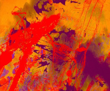 Boya lekeleriyle soyut arkaplan