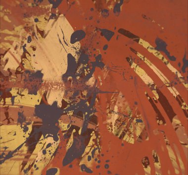 Boya lekeleriyle soyut arkaplan     