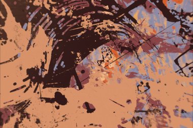 Metin için yeri olan boya lekeleriyle soyut arkaplan         