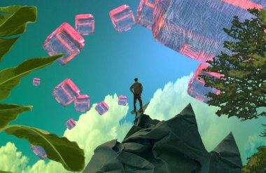 Çiçeklerle kusursuz bir arkaplan