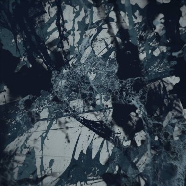 metin için alan ile arka planda soyut renkli lekeler