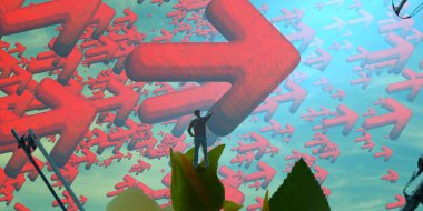 Kırmızı çiçekli sorunsuz arka plan