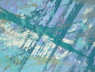 metin için alan ile arka planda soyut renkli lekeler 