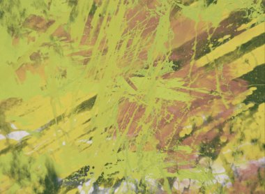 Metin için yeri olan boya lekeleriyle soyut arkaplan