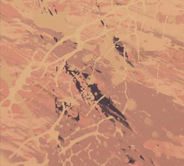 Arkaplanda soyut renkli lekeler