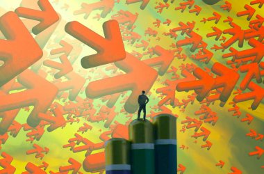 Sonbahar yapraklı pürüzsüz desen