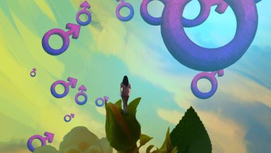 renkli ve beyaz arkaplan