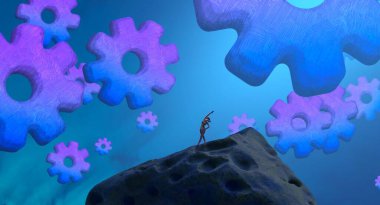 mavi ve beyaz arkaplan