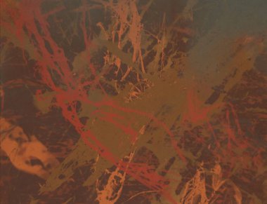 metin için alan ile arka planda soyut renkli lekeler