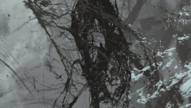 metin için alan ile arka planda soyut renkli lekeler 