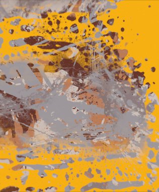 Metin için yeri olan boya lekeleriyle soyut arkaplan    