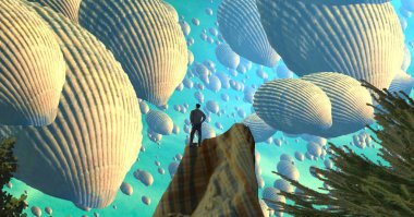 mavi ve beyaz arkaplan