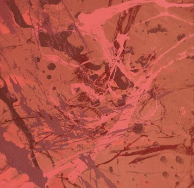 Metin için yeri olan boya lekeleriyle soyut arkaplan  