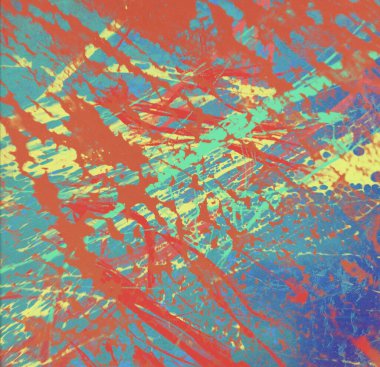 Metin için yeri olan boya lekeleriyle soyut arkaplan      