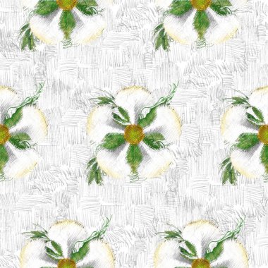 Renkli çiçek doku arka plan 