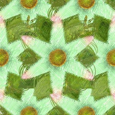 Dağınık tarzda çiçek çizim, grungy arka plan.