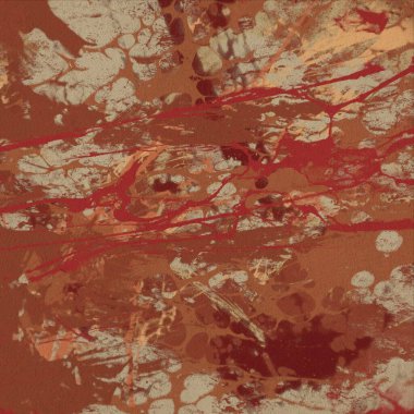 Metin için yeri olan boya lekeleriyle soyut arkaplan