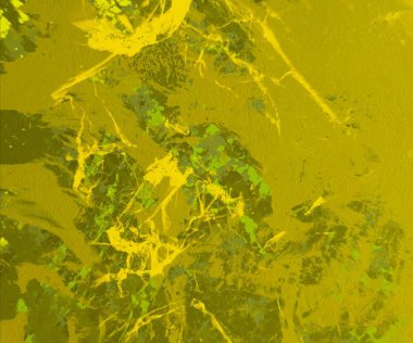 Metin için yeri olan boya lekeleriyle soyut arkaplan