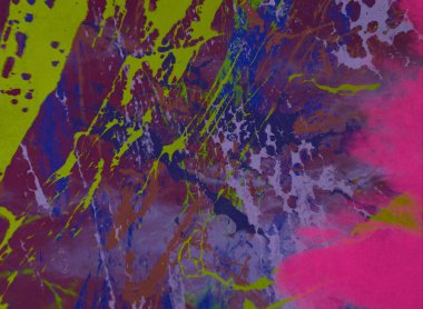 Arkaplanda soyut renkli lekeler    