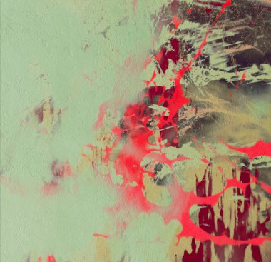 Boya lekeleriyle soyut arkaplan