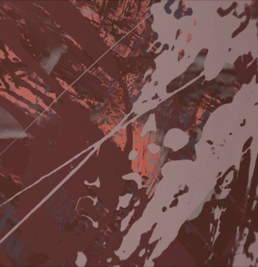 Arkaplanda soyut renkli lekeler