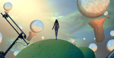 Soyut sanat dokusu. Renkli doku. Modern sanat eserleri. Renkli görüntü. Modern sanat. Çağdaş sanat.