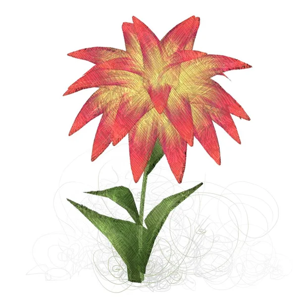 カラフルな花のテクスチャの背景 — ストック写真