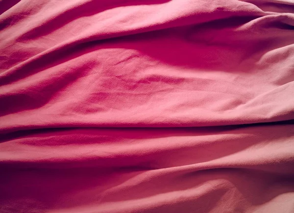 Rózsaszín Selyem Szövet Háttér — Stock Fotó