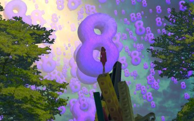 metin için alanı olan soyut kavramsal yaratıcı arkaplan 