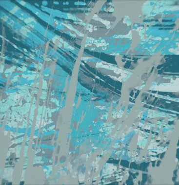 Metin için yeri olan boya lekeleriyle soyut arkaplan