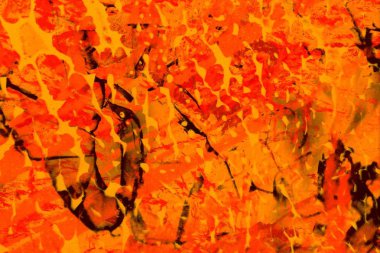 Metin için yeri olan boya lekeleriyle soyut arkaplan