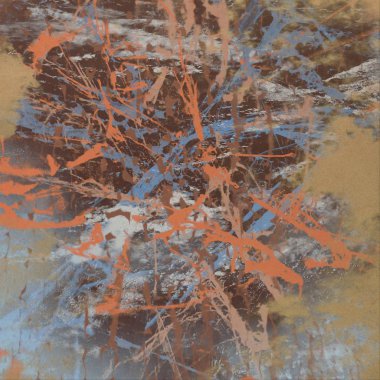 Boya lekeleriyle soyut arkaplan