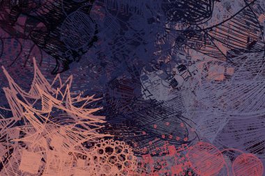 Denizin soyut arkaplanı