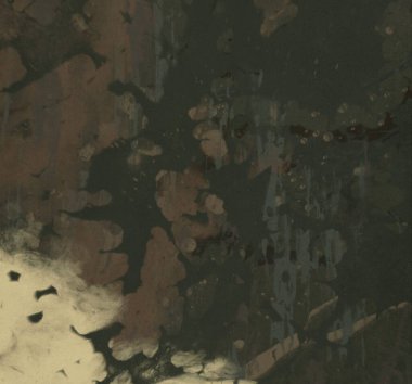 Metin için yeri olan boya lekeleriyle soyut arkaplan