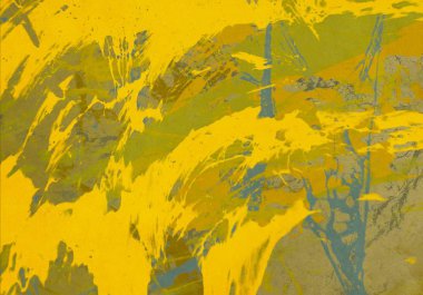 Arkaplanda soyut renkli lekeler            