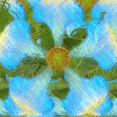 Renkli çiçek doku arka plan 