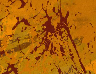 Metin için yeri olan boya lekeleriyle soyut arkaplan