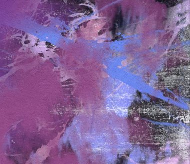 Metin için yeri olan boya lekeleriyle soyut arkaplan