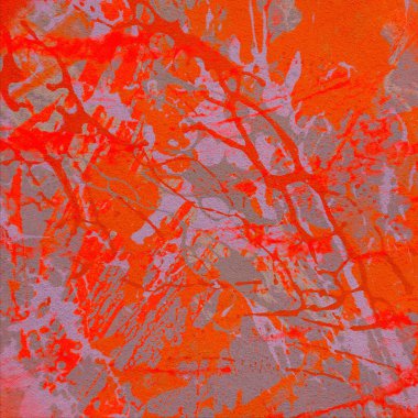 Metin için yeri olan boya lekeleriyle soyut arkaplan