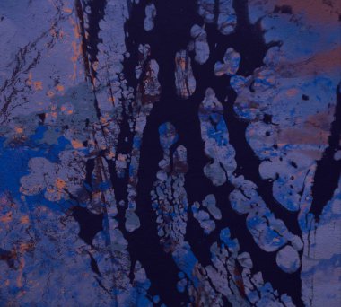 Boya lekeleriyle soyut arkaplan