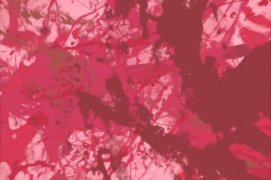 Metin için yeri olan boya lekeleriyle soyut arkaplan