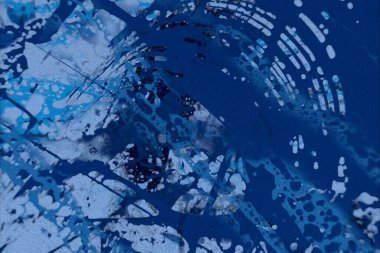 metin için alan ile arka planda soyut renkli lekeler